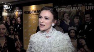 Keira Knightley on the importance of telling the story of Misbehaviour - Premiere Interview