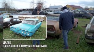 Огромное поле иномарок из СССР - миллионы рублей на улице! #ДорогоБогато Нашли в лесу...