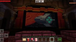 кинотеатр в Minecraft