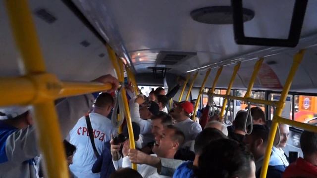 Калининград 22.06.2018 перед матчем Сербия - Швейцария "Калинка" смотреть онлайн