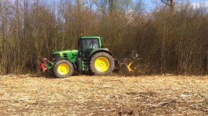 john deere с мульчером ORSI