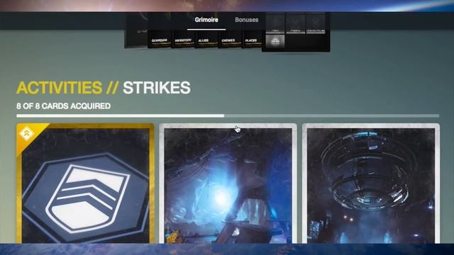 ★ Destiny - "250 STRIKE GLITCH" "STRIKE CHEESE" "GRIMOIRE CARD GUIDE" "STRIKE FARMING" CBSKING757