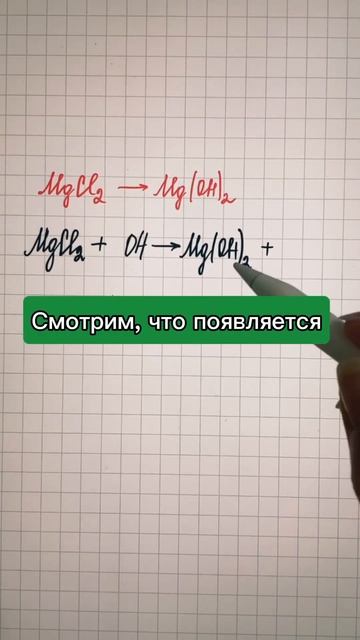 Учимся писать реакции обмена #химия #огэпохимии #школа #впр #репетиторпохимии