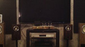 Играет акустика AKISUI-FUDJI.