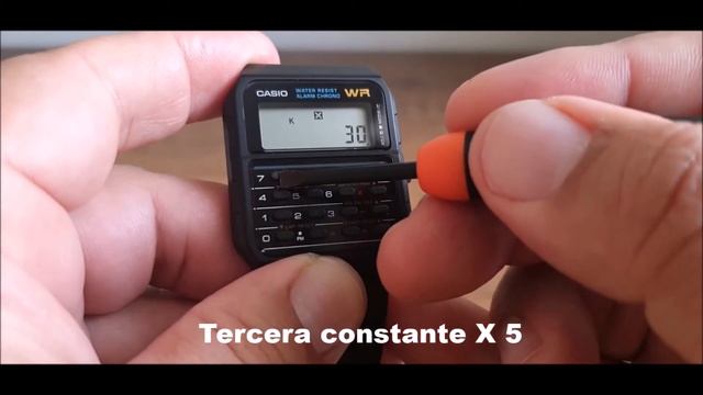 Cómo usar la calculadora del reloj CASIO CA-53W смотреть онлайн