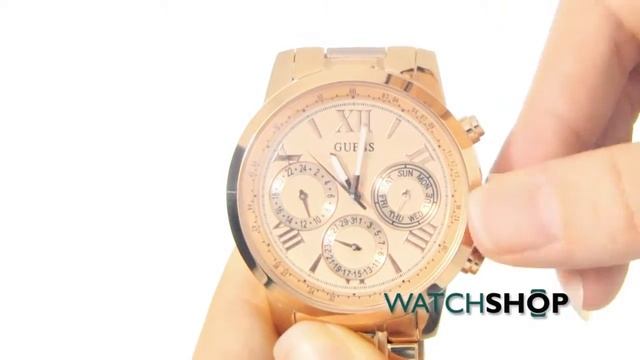 Guess Ladies' Sunrise Watch (W0330L2) смотреть онлайн