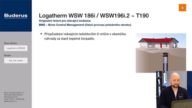 Tepelné čerpadlo Logatherm WSW - Buderus смотреть онлайн