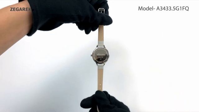 Adriatica Pasek A3433.5G1FQ - Zegarek.net смотреть онлайн