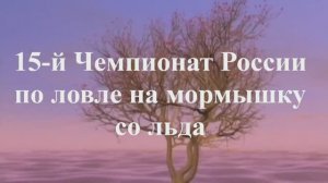 Чемпионат России по ловле на мормышку со льда Байкал 2014