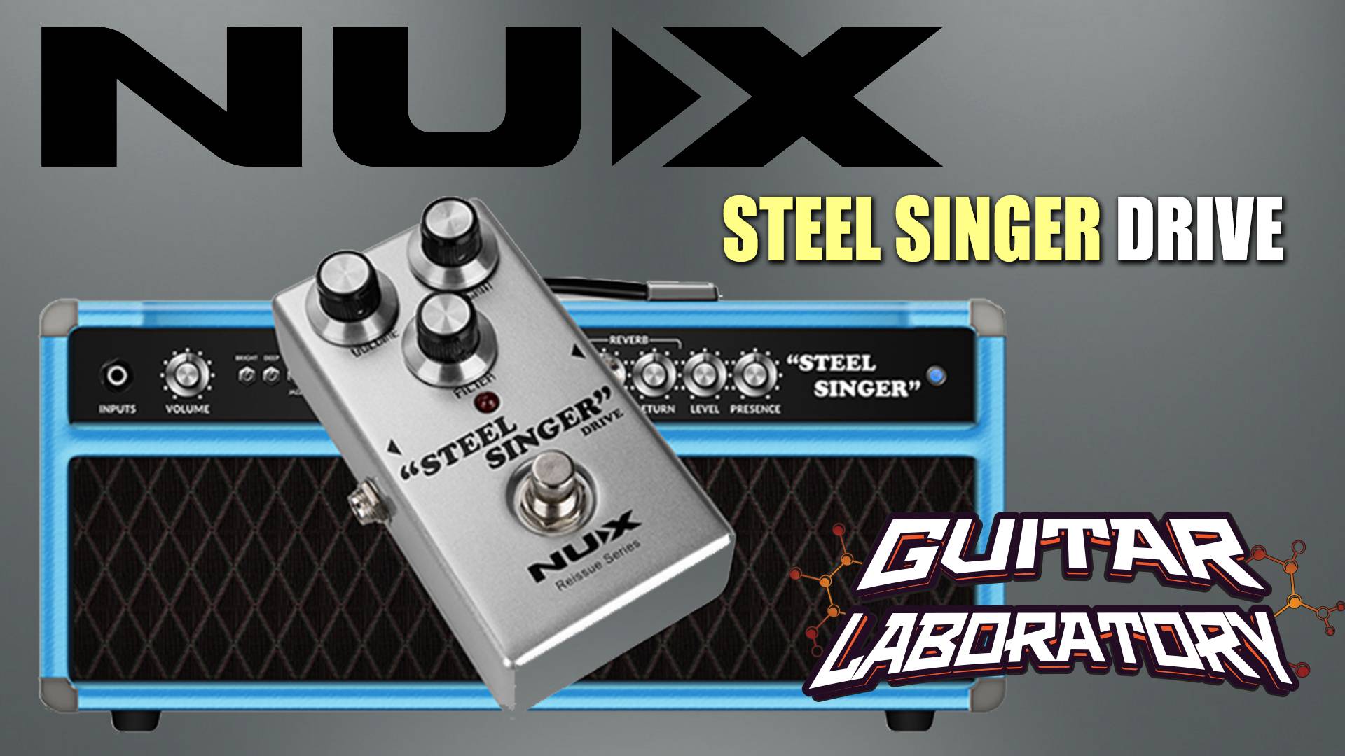 Гитарный овердрайв NUX Steel Singer Drive || Основан на Steel String Singer