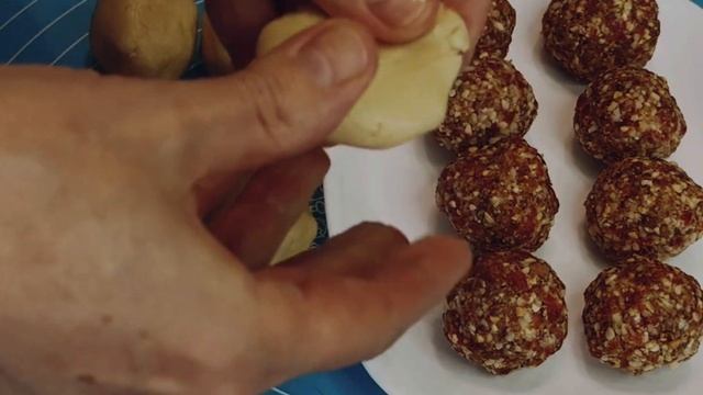 Лунные пряники 🥮/ печенье с начинкой из орехов и сухофруктов!!!🤔😊 смотреть онлайн