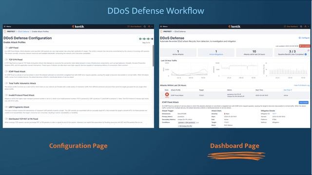 Kentik DDoS Defense Demo смотреть онлайн