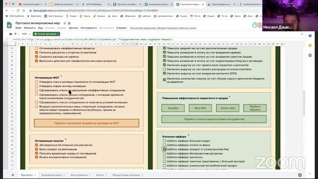 Михаил Дашкиев. Как спасти свой бизнес?