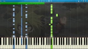 [Synthesia]  Aoi Yuuki - Los! Los! Los! ED (Piano) [Youjo Senki]