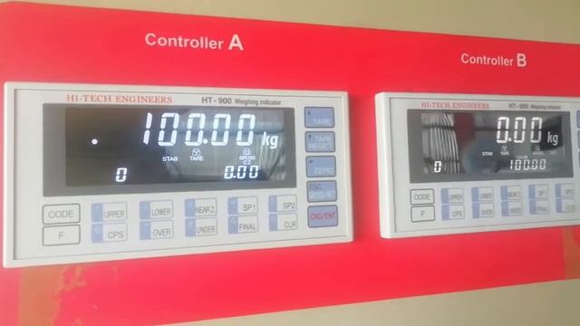 Hi-tech Engineers Weighing & Bagging Machine HT-900 Unipulse Span Controller Calibration Procedure смотреть онлайн