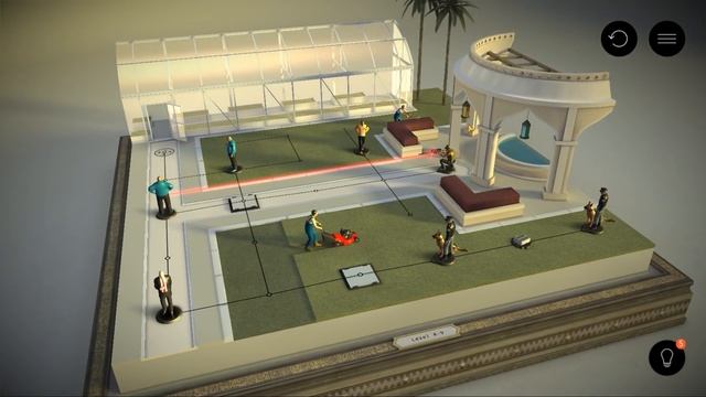 Полное прохождение Четвёртого уровня | Hitman Go