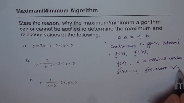 State Reasons for Maximum Minimum Algorithm Application смотреть онлайн