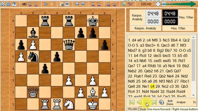 Karpov anatoly and hou yifan 2008 10 28 1 0 a238 смотреть онлайн