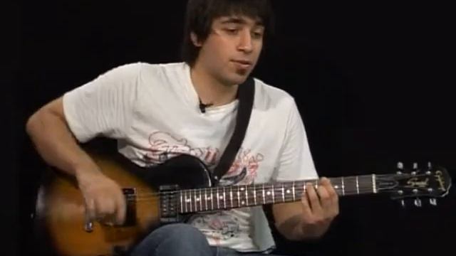 Triplet Feel Exercise on Guitar - Rhythm Guitar Lesson смотреть онлайн