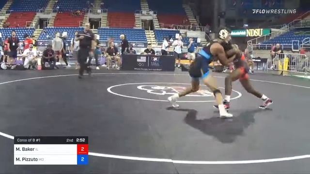 132 Lbs Consi Of 8 #1 - Markel Baker, Illinois Vs Michael Pizzuto, Maryland B412 смотреть онлайн
