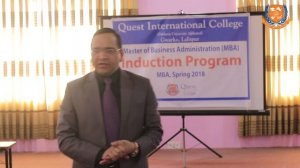 Induction Program MBA, Guest Speaker Manoj Gyawali (Dy.CEO Jyoti Bikas Bank Pvt.Ltd)