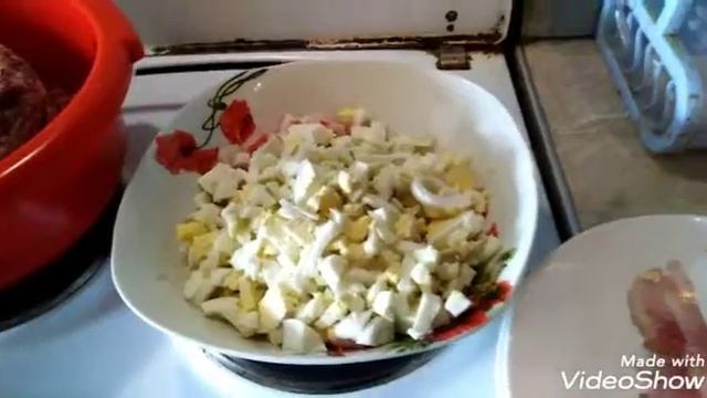 Любимый салатик.