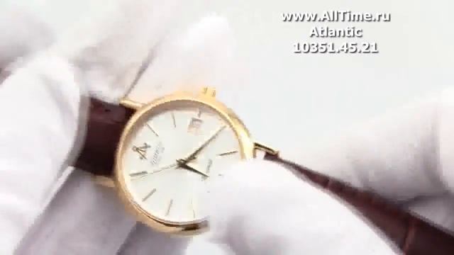 Обзор. Женские наручные часы Atlantic 10351.45.21 смотреть онлайн