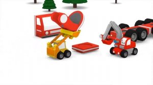 Малыши - грузовички   Пожарная  машина