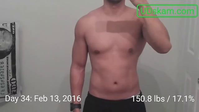 Body Transformation Day 34: 250k Transformation Challenge - Kinobody Review - Fasting Weight Loss смотреть онлайн