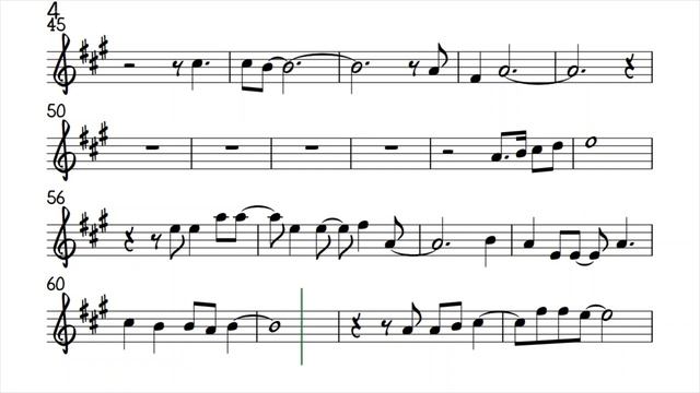 This Time I'll Be Sweeter Alto Sax Sheet Music Backing Track Play Along Partitura ( 720 X 1280 )