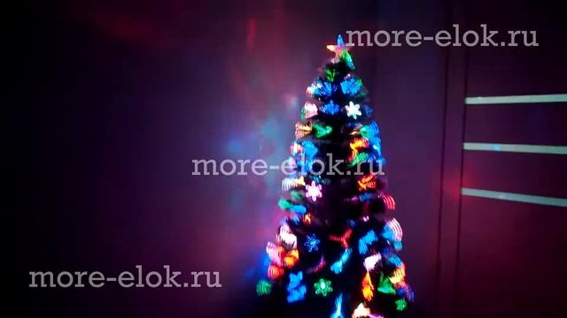 Ель светодиодная - Снежинки смотреть онлайн