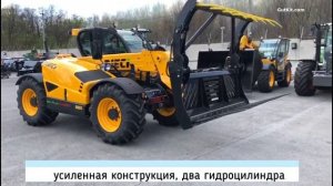 VP19 вилы крокодил сельскохозяйственные для силоса и навоза на телескопе DIECI AGRISTAR 37.7