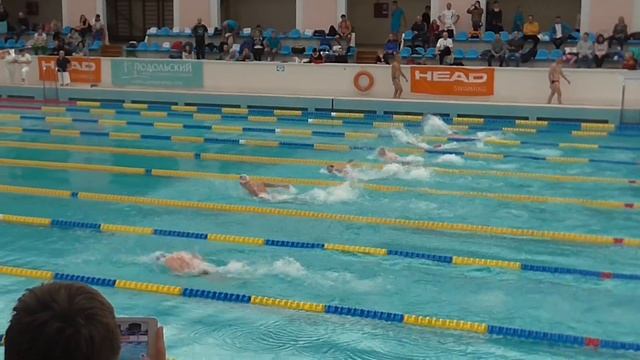 50м баттерфляй, мужчины, 5-й заплыв. Kyiv Open Swimming Masters 2015. смотреть онлайн