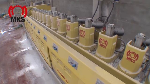 自动大理石板材抛光机-Marble Polishing Machine-ماشین آلات فراوری سنگ-Полировальная линия для мраморных слэбов смотреть онлайн