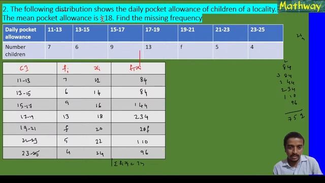 SSC-2023. Statistics. Long answer questions