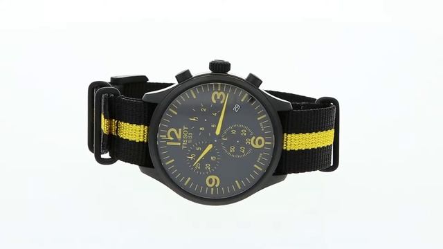 Tissot Chrono XL Black PVD Tour de France Special Edition T116.617.37.057.00 - Zegarek  Watch 360