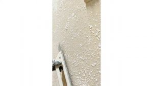 Нанесение декоративной штукатурки карта мира механизированным способом в Уфе