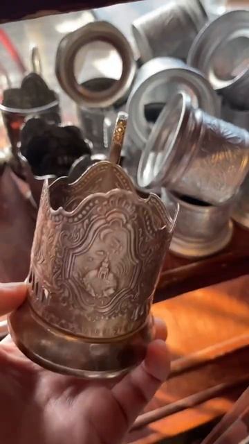 Космический Подстаканник #антиквариат #shorts #деньги #подстаканники смотреть онлайн