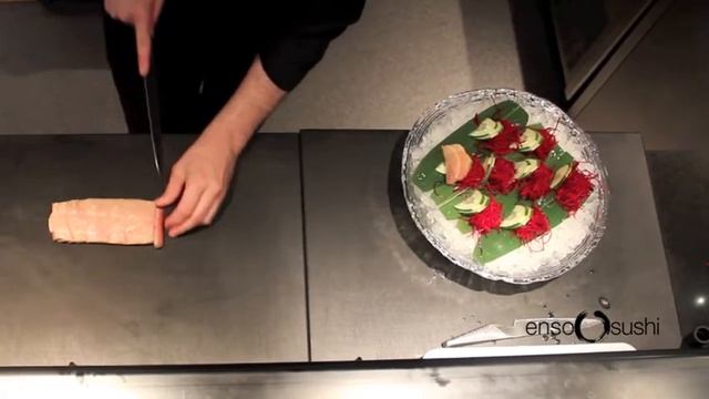 Enso Sushi Restaurante japonés en Alicante - Elaboración Sashimi