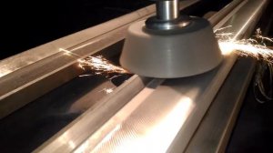 Шлифовка токарной станины