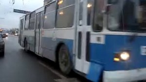 московский троллейбус № 3219 маршрут 34.