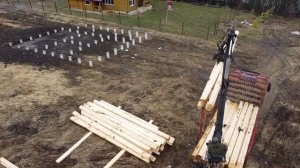 Разгрузка ОЦБ на участке