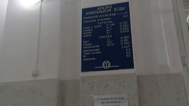 Славяновский источник. г. Железноводск. Апрель 2024. смотреть онлайн