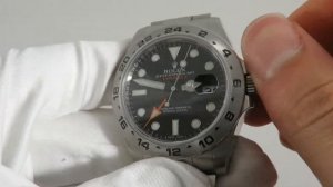 Rolex Explorer 2 New Full set Red: 216570