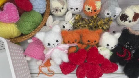 Вязовлог 5/2025 | Много котиков и зайчиков | Новый заказ | Отчет за январь ❤️