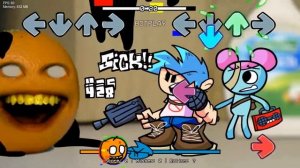 Friday Night Funkin' VS ANNOYING ORANGE VS CHAINSAW MAN (FNF Mod/Come and learn with Pibby!)