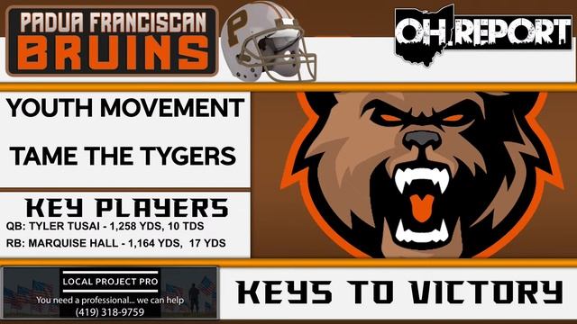 #5 Padua vs #4 Mansfield Senior Football D3 Region 10 Quarterfinals смотреть онлайн