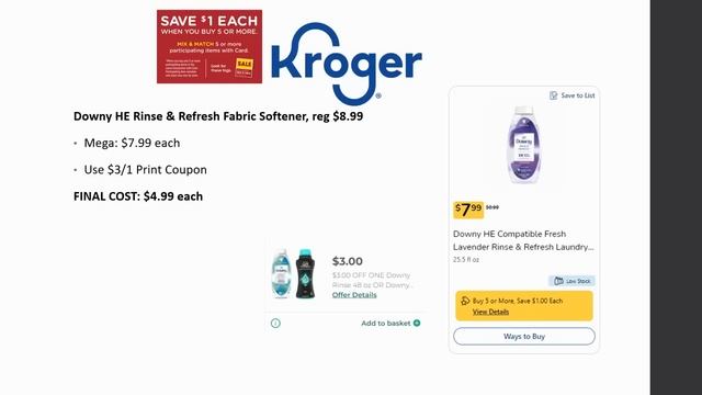 *NEW MEGA SALE* Kroger MUST DO Deals for 3/29-4/4 | MONEYMAKER & MORE смотреть онлайн