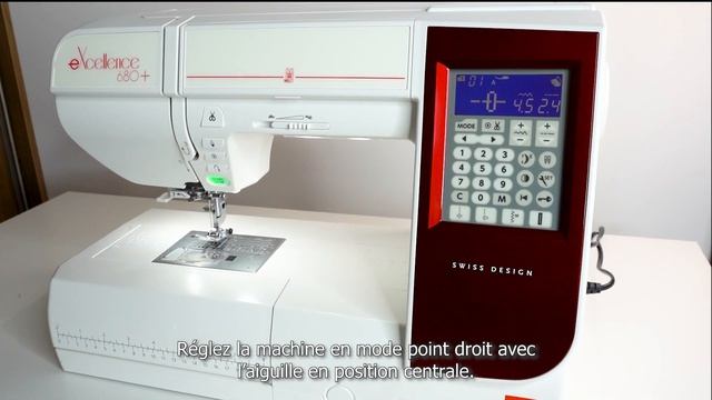 Tutoriel pour les accessoires - Pied pour passepoil (I) смотреть онлайн