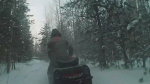Путь! Stels viking 600 _ Сибирь, Тайга, Снег, Зимние забавы..mp4